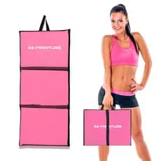 Colchonete Dobrável Rosa Maleta Ginástica Fitness Abdominal Yoga Pilates  Confortável Macio D50
