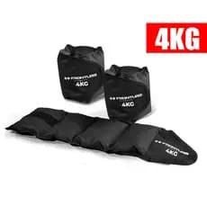 Par de Caneleira Peso Treinar Pernas Treino em Casa Academia Tornozeleira Funcional 4KG
