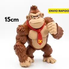 Action Figure Donkey Kong DK 15cm Grande Boneco Colecionável Gamer Decoração Geek