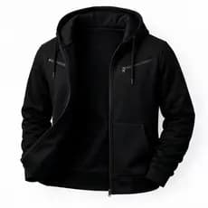 Blusa Feminina de Frio com Ziper Moletom Feminino Top Com Capuz