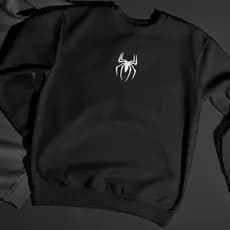 Blusa Moletom Masculina Homem Aranha Spider Man Masculina feminina Canguru 100% Algodão Confort
