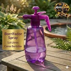 Pulverizador Pressão Manual Borrifador Spray 1,6 Litros Plantas Jardinagem , Cores Sortidas