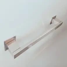 Porta Toalha de Rosto 30cm Inox 304 Toalheiro de Rosto para Banheiro Suporte Para Toalha Linha Ipanema
