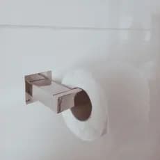 Porta Papel Higiênico Papeleira para Banheiro Inox 304 Suporte Parede Parafusada Lavabo Acessório