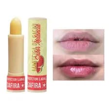 Protetor Labial Manteiga Safira De Cacau Sabor Melancia