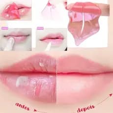 0 Máscaras Labial De Mel de colágeno com cristal hidratante para lábios Beleza Mask Skin care