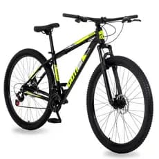 Bicicleta Aro 29 Alumínio 21v Rocker Freio a Disco Susp Gott