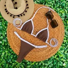 Biquíni Marquinha Duas Cores Moda Verão