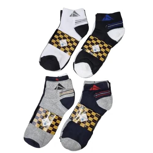 Kit Pares de Meias Cano Alto Meia Masculina Adulto Confortável Grossa Algodão