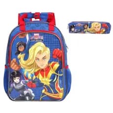 Mochila  de costas Rising Marvel com Estojo