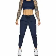 Calça Jogger Feminina Tactel Esportiva Ultra Leve Flexível Confortável
