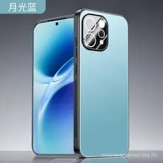 Capa para celular vivo V70, proteção total para a lente, painel traseiro de metal fosco, dissipação de calor, capa prote