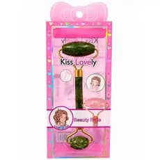 Rolo Facial de Jade Cristal - Reduz Linhas e Rugas, Relaxante e Rejuvenescedor