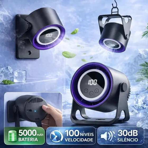 mini ventilador, 30DB