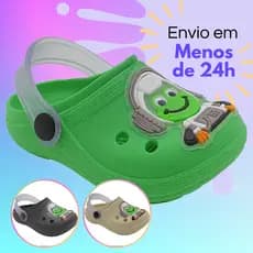 Babuche Infantil Menino Prático Confortável Papete Macia Sandália Leve