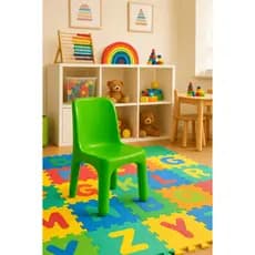 Cadeira Ergonômica Infantil Plástica Super Reforçada Anatômica Até 60kg Para Estudo e Quarto