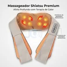 Massageador lombar pescoço Massageador Infravermelho Elétrico Bivolt PRONTA ENTREGA BR