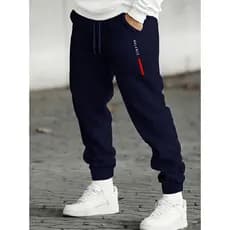 Calça Moletom Masculina Balance Estilo Fitness Confortável Algodão Premium