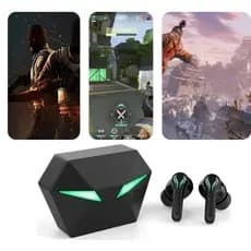 Fone Bluetooth Sem Fio TWS Wireless com Microfone Grave Potente Bateria Longa Duração Android iPhone