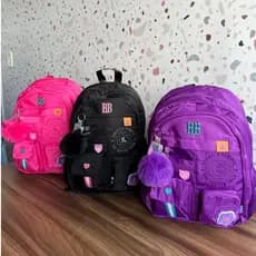 Mini Mochila de Costas Rebeca Bonbon RB24546 Escolar Infantil Creche Universitário 30x23x12