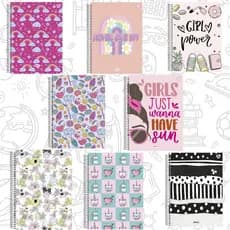 Caderno Unidade  Universitário 15 Matéria CD 240 Folhas Animativa - Bom D+ Feminino SD