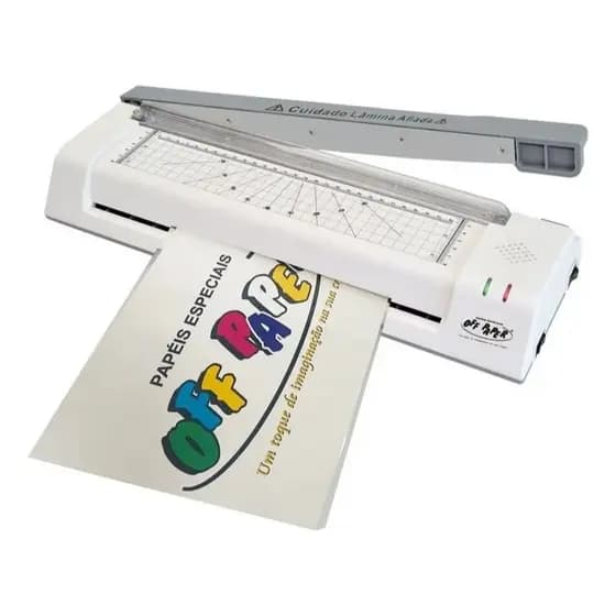 Plastificadora A3 A4 Guilhotina 3 em 1 OFF LG03 Off Paper 220 Volts