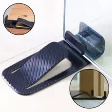 Batedor Protetor de Porta Magnético Silicone Anti-impacto Trava Porta Sem Furo Adesivo