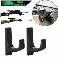 Suporte De Parede Para Rifle Espingarda Carabina De Pressão Para Arma Longa ABS Reforçado Universal