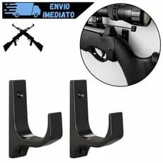 Suporte De Parede Para Rifle Espingarda Carabina De Pressão Para Arma Longa ABS Reforçado