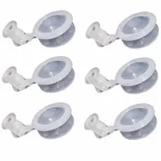 6 A 1  Bóias para filtros de barro anti transbordamento / Universal para velas de filtro