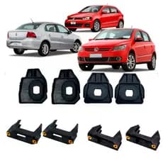 Kit Coxim Suporte Radiador Vw Gol G5, G6, G7, 2009/2022