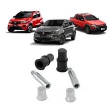 Kit Reparo Pino Guia E Bucha Pinça Fiat Palio Siena Uno