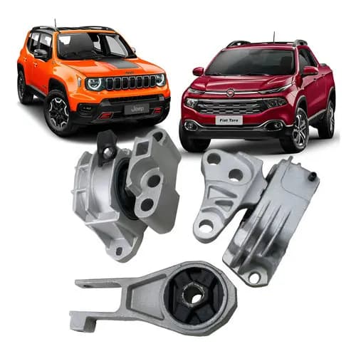 Kit Coxim Calço Motor Renegade Toro Diesel 15/20 4x4 Aut.