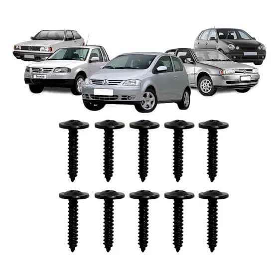 Kit Parafuso Da Tampa Plastica Do Radiador Fox/ Gol/ Saveiro