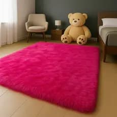 Tapetes Peludos 1,50 X 1,00 Várias Cores Para Sala E Quarto