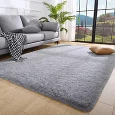 Tapete Felpudo 40mm Pelo Alto 2,00 x 1,50 Para Sala E Quarto