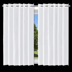 Cortina Blackout Branco c/ ilhos - 280x220cm