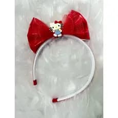 Tiara Luxo Tiara Hello Kitty Laço Infantil Laço Hello Kitty Lacinho Tiara Rosa Tiara BBChiq