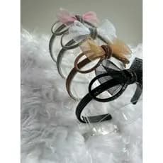Tiara para Festa Tiara Luxo Tiara para Formatura Tiara Infantil Laço Infantil Tiara Batizado BBchiq