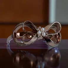 Tiara Para o Natal Réveillon Tiara Infantil Luxo Tiara Prata Dourada Rose Laço Infantil Tiara vermelha TiaraTiara BBchiq