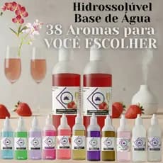 2 ESSÊNCIAS Premium 60ML para Aromatizador | Vanilla Lavanda Melancia Alecrim Maracuja Cha Branco Eucalipto