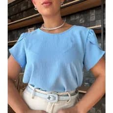 Blusa femenino duna Com Manga princesa 2026