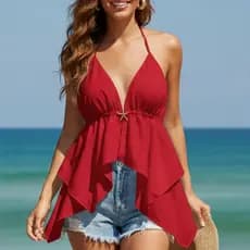 croppeds feminino de alfaiataria  ten bojo novo look tamanho (UNICO)