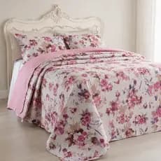 Kit Cobre Leito Casal Queen Bouti Dupla Face Matelassê com Porta Travesseiros