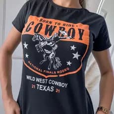 T-shirt Feminina Camiseta Country Texas
