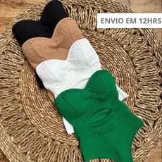 Body Feminino Tomara que Caia body Elegante Recorte boddy Boris Bubble Bori Decote Verão Color candy