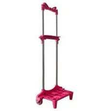Carrinho com Rodinha para Mochilas ROSA