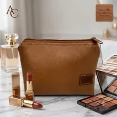 Necessaire porta maquiagem COMPACTA para bolsa, Necessaire organizador de bolsa