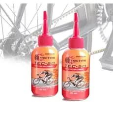 kit 2 Óleo Lubrificante Corrente Tectire Tec 50 Bio Cera Bike 60ml Novo