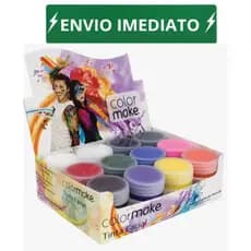 Tinta Líquida Facial 15 ml  Caixa Sortida Com 12 Und. Colormake